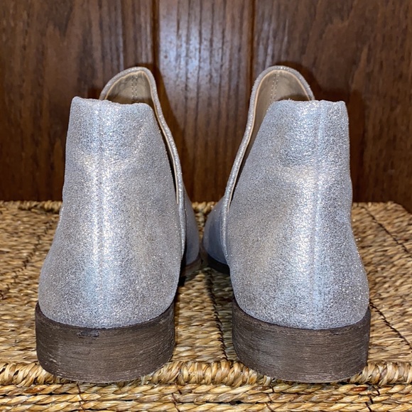 Splendid Petunia Shimmer Metallic Gold Booties-Fine Leather-Women Size 10 - Picture 6 of 13